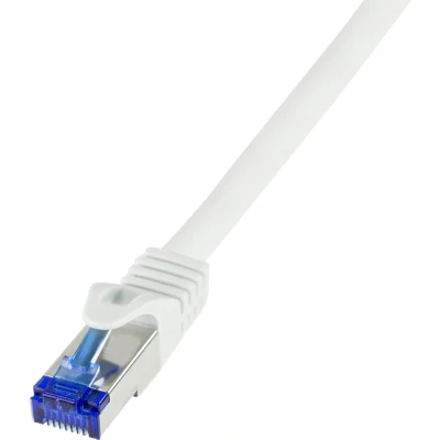 Afbeelding van LogiLink C6A021S RJ45 CAT 6A S/FTP 0.50 m Wit 1 stuk(s)