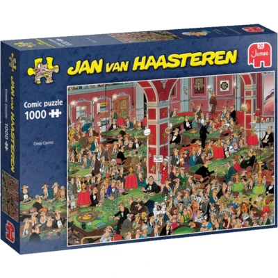 Afbeelding van Jan van Haasteren Crazy Casino 1000 stukjes