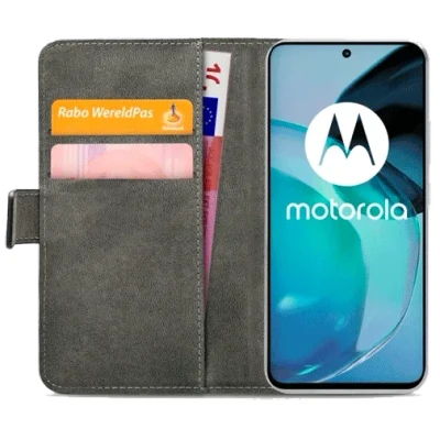 Afbeelding van Mobilize PU leer Book Case Zwart Motorola Moto G72