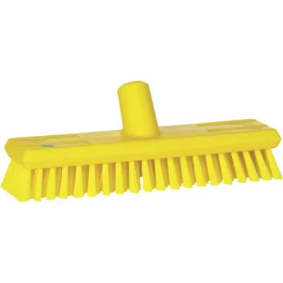 Afbeelding van Vikan Schrobbers Met Wateraansluiting Medium Luiwagen Watertoevoer En Polyester Vezels 270x75x100mm Vezellengte: 33mm Geel