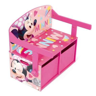 Afbeelding van Minnie Mouse 3 in 1 Houten Speelgoedbank 8430957139805