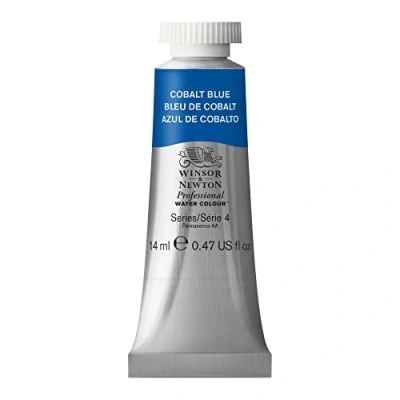 Afbeelding van Winsor &amp; Newton Professionele aquarelverf Aquarelverf, hoge helderheid, lichtecht, archiefkwaliteit, tube van 14 ML, kleur Kobaltblauw ROW