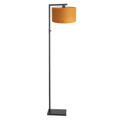 Afbeelding van Steinhauer vloerlamp Stang zwart metaal 8221ZW