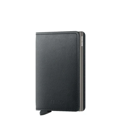 Afbeelding van Secrid Slimwallet portemonnee Mirum Plant Based black Dames