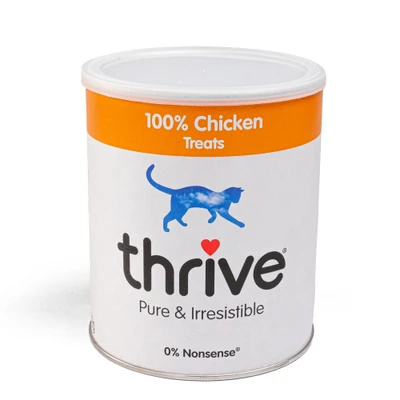 Afbeelding van 170g Gevriesdroogde Kip Maxi Tube Thrive! Kattensnacks