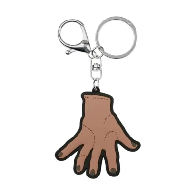 Afbeelding van Wednesday Thing sleutelhanger, bot, eenheidsmaat, sleutelhanger Thing, Beenderen,