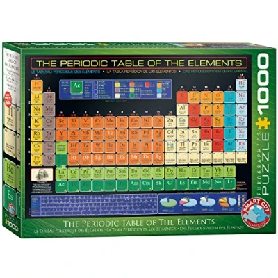 Image de Puzzle Eurographics Le tableau périodique des éléments, 1000 pièces