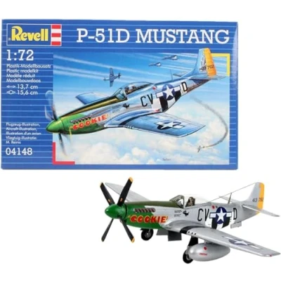 Afbeelding van 1:72 Revell 04148 P 51D Mustang Plastic Modelbouwpakket