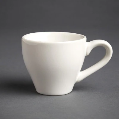 Afbeelding van Olympia Café espressokoppen wit 10cl (12 stuks)