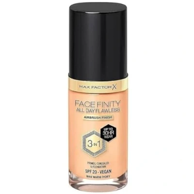 Afbeelding van 1+1 gratis: Max Factor Facefinity All Day Flawless Foundation W44 Warm Ivory 34 ml