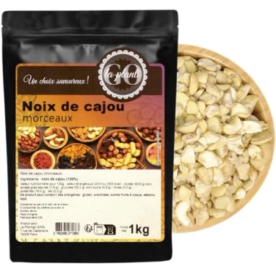 Afbeelding van Cashewnoten (stukjes) 1 kg LA PLANTIGO