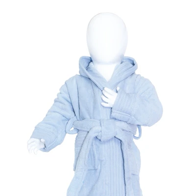 Afbeelding van The One Baby Badjas 450 gram Licht Blauw 68/74