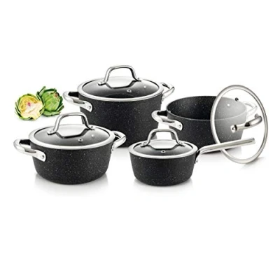 Afbeelding van Tescoma 780310 President Stone pannenset, 8 delig