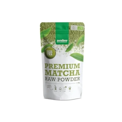 Image de Purasana® Premium Organic Matcha Tea 75g, 100% Pure Green Powder from Japan, Boosts Metabolism &amp; Strengthens Immune System, Ideal for Smoothies, Lattes Recipes Vegan Certified
