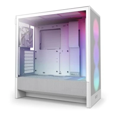 Afbeelding van Lege PC Behuizing NZXT H5 Flow RGB (2024) Wit