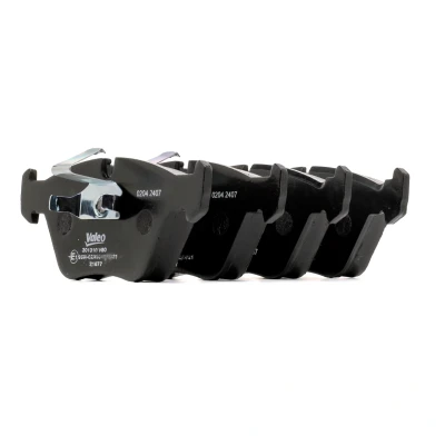Afbeelding van VALEO 301310 Remblokkenset FIRST Vooras Excl. slijtage waarschuwingscontact Zonder anti kreukplaat BMW: 5 Saloon