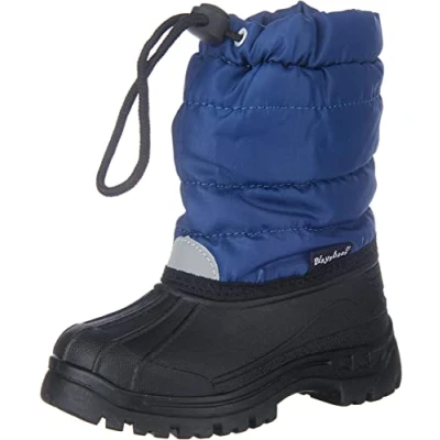 Afbeelding van Playshoes Winterlaarzen gevoerd met binnenvoering Classic Uniseks kinderen Sneeuwschoenen, Marinier