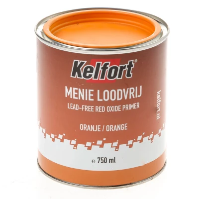 Afbeelding van Menie loodvrij oranje 750ml