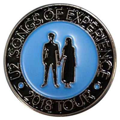 Afbeelding van U2 Songs Of Experience Pin Zwart/Blauw