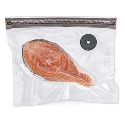 Afbeelding van Caso Vacu ZIP Bags 26 x 23 cm, 20 zakken, geschikt voor SousVide, BPA vrij, met 150 micron, bijzonder sterk, scheurvast, herbruikbaar, vacuümmachine (handmatig)