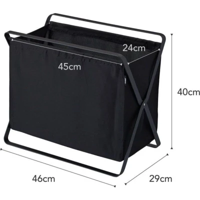 Afbeelding van Yamazaki Storage basket Tower Black
