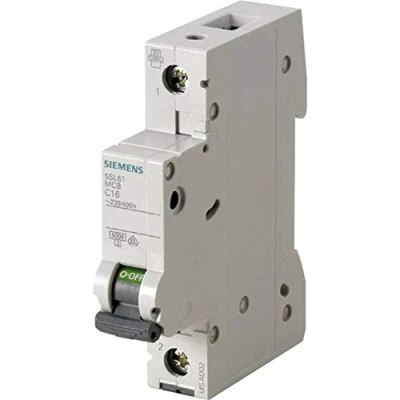 Afbeelding van Zekeringautomaat 1 polig 32 A 230 V, 400 V Siemens 5SL6132 7