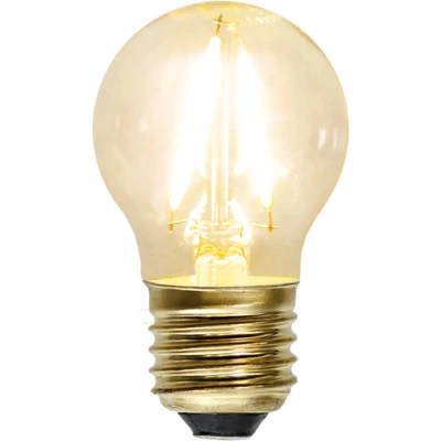Afbeelding van Soft Glow Kogellamp E27 1,5W Super Warm Wit (&lt; 2200K) Niet dimbaar