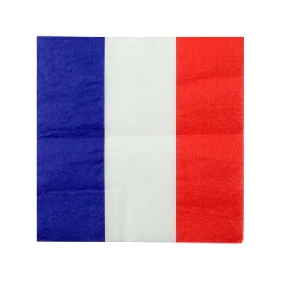 Afbeelding van SANTEX 20 Franse papieren servetten 33 x cm