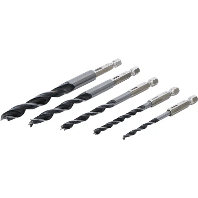 Afbeelding van BGS Houtboorset 4 10 mm met zeskant aansluiting, 5 delig