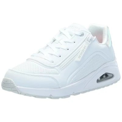 Afbeelding van Skechers Uno Gen1 Sneakers voor meisjes, Wit.