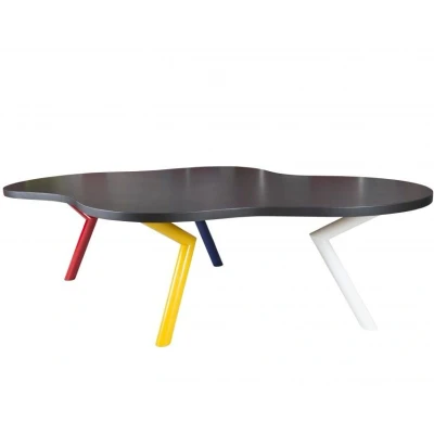 Afbeelding van Vergadertafel Oslo breed 260CM diep 160CM bladkleur Geolied Eiken