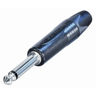 Afbeelding van Neutrik NP2X BAG CON Jackplug 6.35 mm Stekker, recht Aantal polen: 2 Mono Zwart 1 stuk(s)