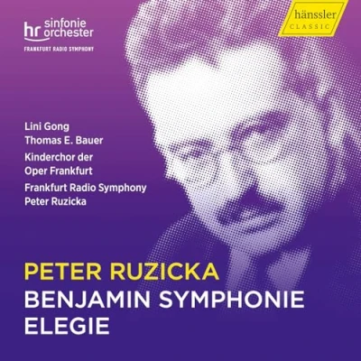 Afbeelding van Lini Gong, Peter Ruzicka, Thomas E. Bauer Ruzicka: Benjamin Symphonie Elegie (CD)