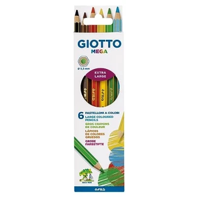 Afbeelding van Giotto F225800, Verschillende kleuren, 6 stuk(s)
