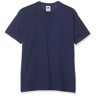 Afbeelding van Fruit of the Loom Kids Iconic T shirt, Navy Blauw