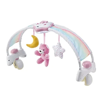 Afbeelding van Chicco Rainbow Sky Roze Speelboog voor Next2Me Wiegje C104731