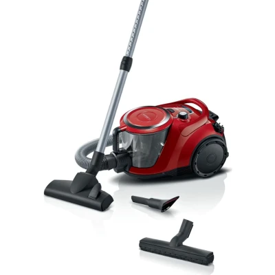 Afbeelding van Bosch Bgc41q69 Steelstofzuiger Zonder Zak Prosilence Serie 6 Rood Stofzuiger