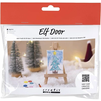 Afbeelding van Creativ Company CC Mini Hobbyset Kabouterdeur Schilderen