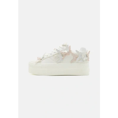 Afbeelding van Buffalo Paired Sneakers laag, Dames, Maat: 41, White/multicoloured Pu