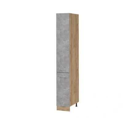 Afbeelding van Vicco Apotheekkast R Line, Beton/Krachtige eik goud, 30 cm