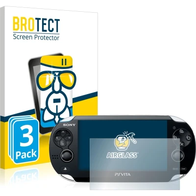 Afbeelding van BROTECT AirGlass kogelwerende glasfolie (PS Vita), Andere spelaccessoires, Transparant