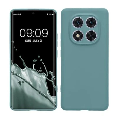 Afbeelding van kwmobile telefoonhoesje geschikt voor Xiaomi Redmi Note 14 Pro 5G / Poco X7 Hoesje smartphone Precisie camera uitsnede In Arctische nacht