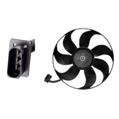 Afbeelding van TYC 837 0004 Radiator Ventilator 345 130/320 Zonder ventilatorraamwerk VOLKSWAGEN: Bora Saloon, Golf 4, AUDI: TT Roadster, Coupe