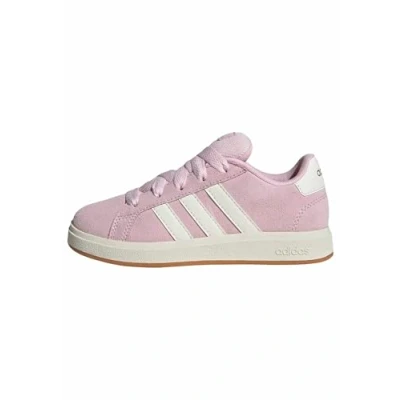 Afbeelding van adidas Grand Court 00s uniseks kinderschoenen, Licht roze gom gebroken wit 10
