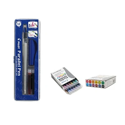 Afbeelding van Pilot Parallel Pen Navulbare kalligrafiepen + 12 bijpassende reservepatronen 6 mm