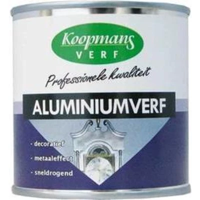 Afbeelding van Koopmans Aluminiumverf 0,25 ltr Huis &amp; Interieur