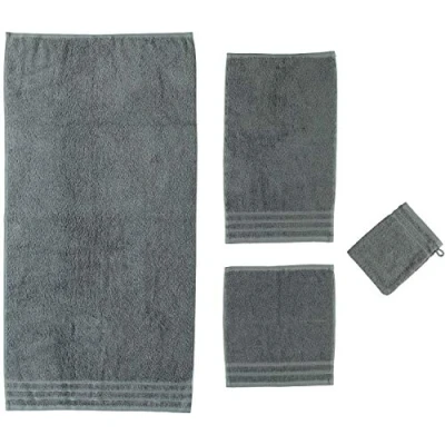 Image de Kleine Wolke 3003912262 Royal Serviette de Toilette Coton Gris 50 x 100 cm