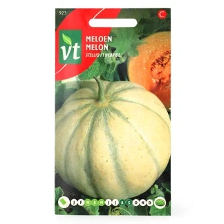 Afbeelding van meloen Rubens F1 Hybride Een Charentais type met sappig, zoet oranje vruchtvlees.