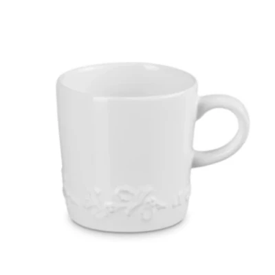 Afbeelding van Le Creuset Koffiekop Holly White 200 ml