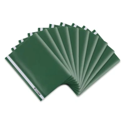 Afbeelding van Oxford Plastic map, A4, groen, 10 stuks
